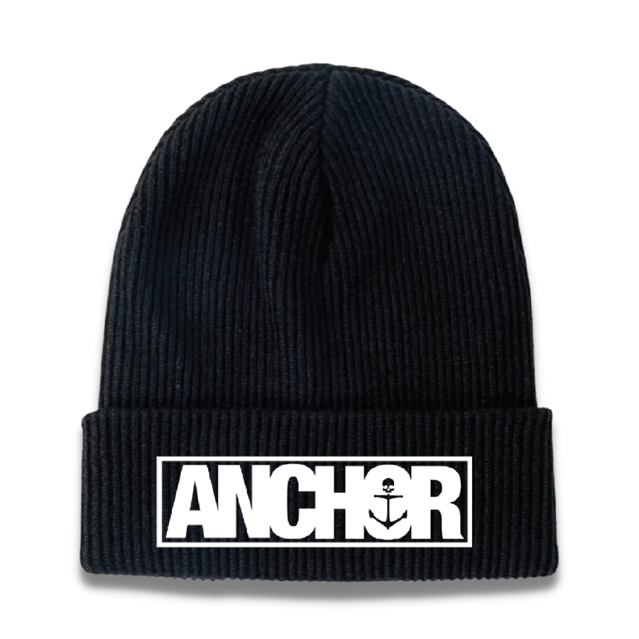 ANCHOR PATCH BLACK BEENIE